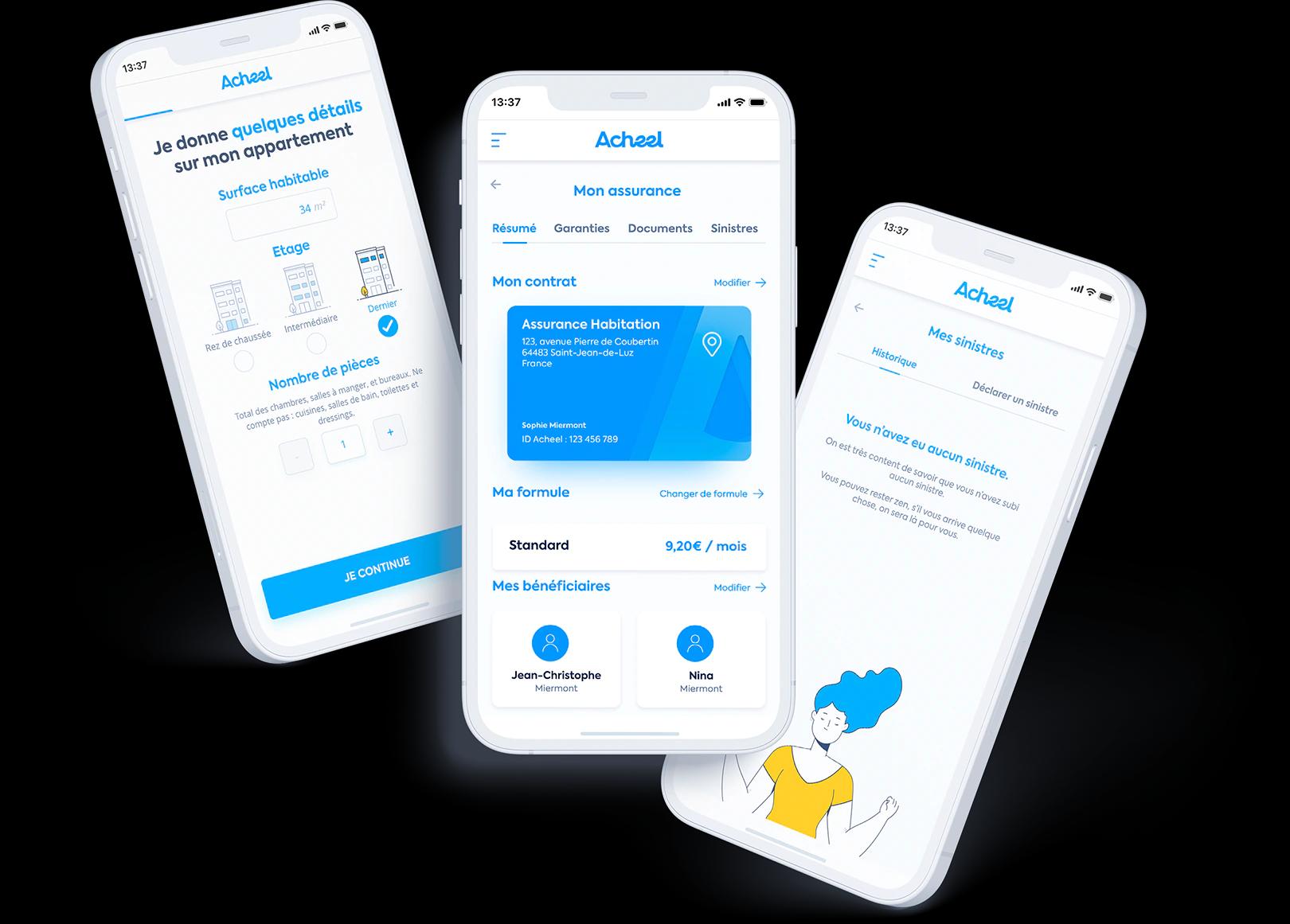 Une assurance [transparente] et [personnalisable.]