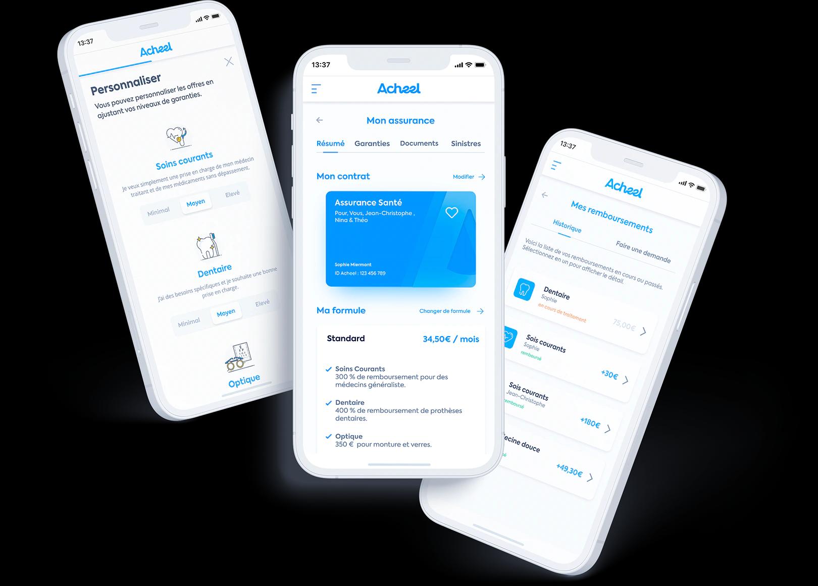 Une assurance [transparente] et [personnalisable.]