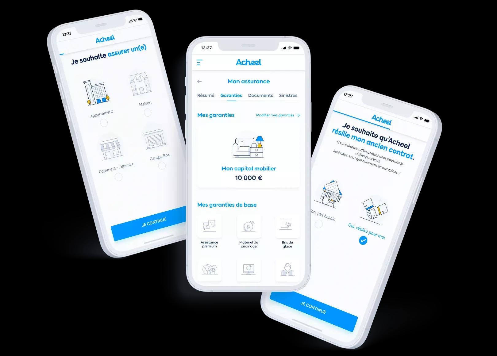 Une assurance [flexible] et [transparente.]